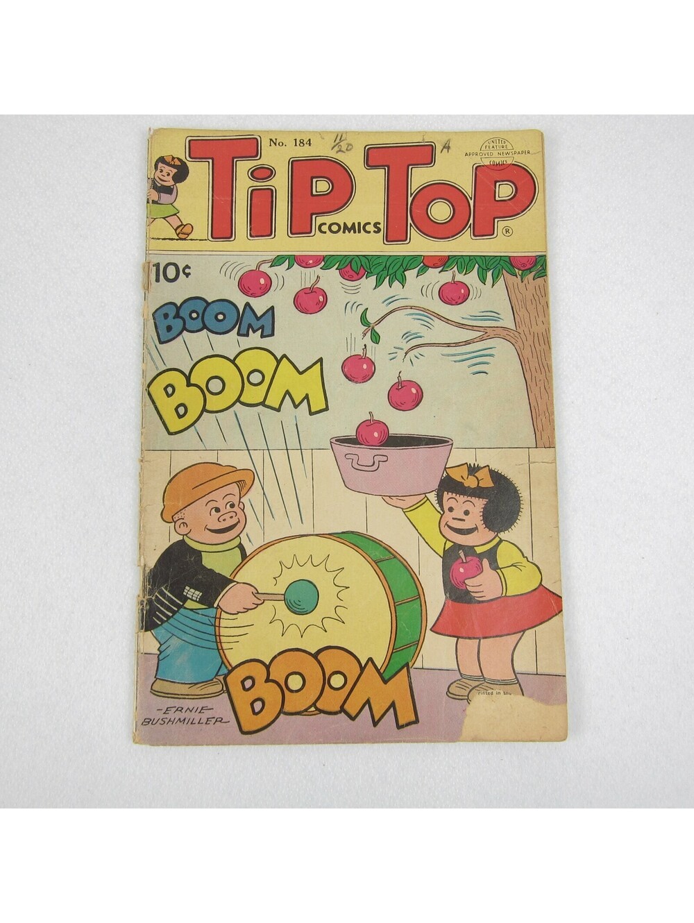 Vintage 1954 Tip Top Comics #184 Comic Book January - February RARE